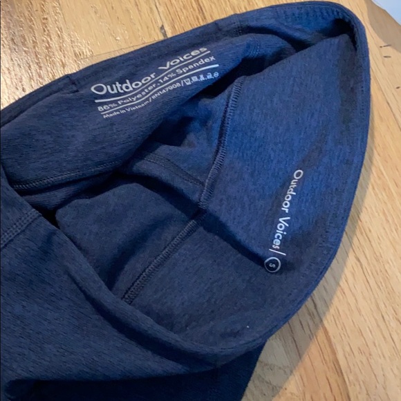 Outdoor Voices Navy Core 3/4 Legging - Picture 2 of 3